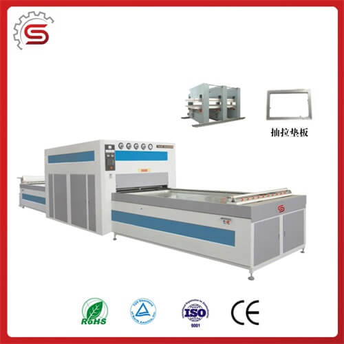 Furniture wood machine STP2680F Membrane press machine to paste PVC ABS