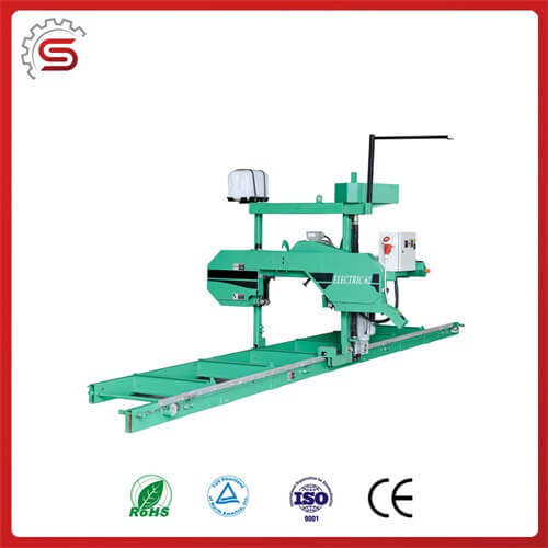 High quality saw machine MJ620 Portable Horizontal Band Sawmill’s with electric Engine