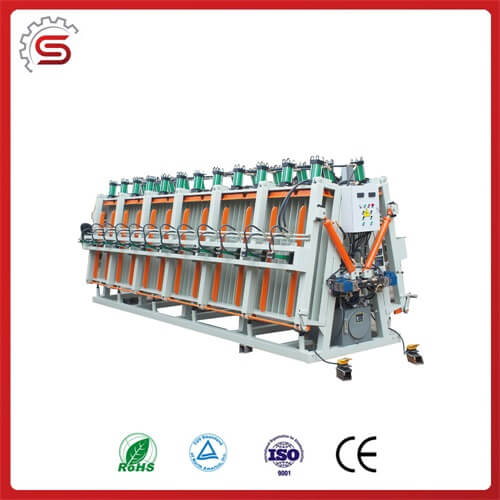MC1325/2 Wooden Frame Machine Double-side Hydraulic Composer