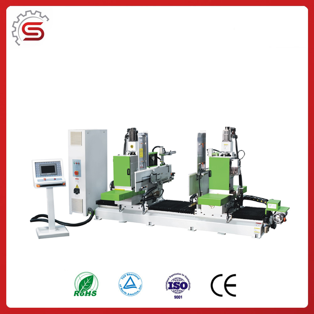 High quality woodworking machine MDK2212 Double-end automatic tenoning machine
